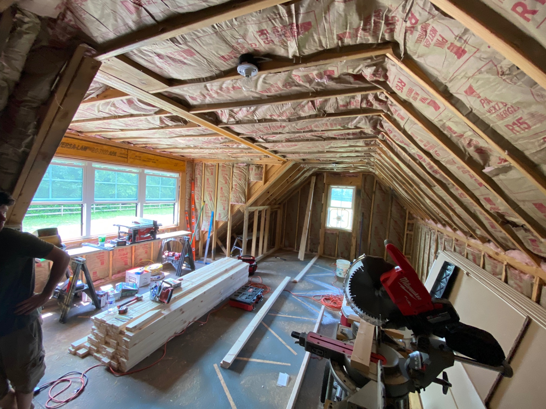 Custom Room Renovation — before